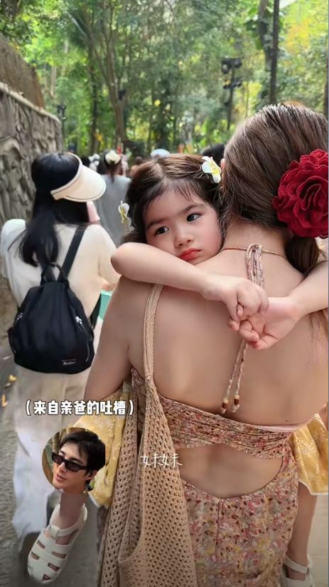 ！麦迪娜穿泳装美呆了4岁女儿颜值真的高九游会·j9网站姜潮一家人在云南旅游(图7)